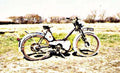 azenave motorbike A4 Photo Print