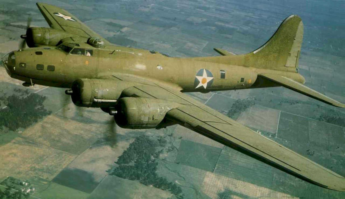 b 24 liberator 2 Vintage world war A4 Photo Print