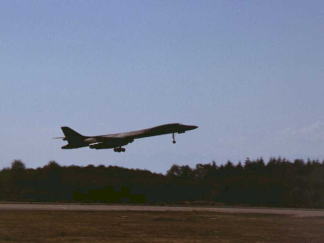 b 52 takeoff1980s 1990s A4 Photo Print