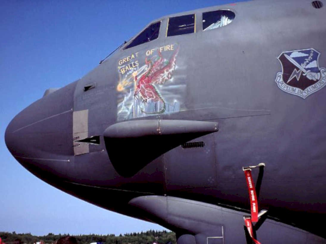 b 6b bomber1980s 1990s A4 Photo Print