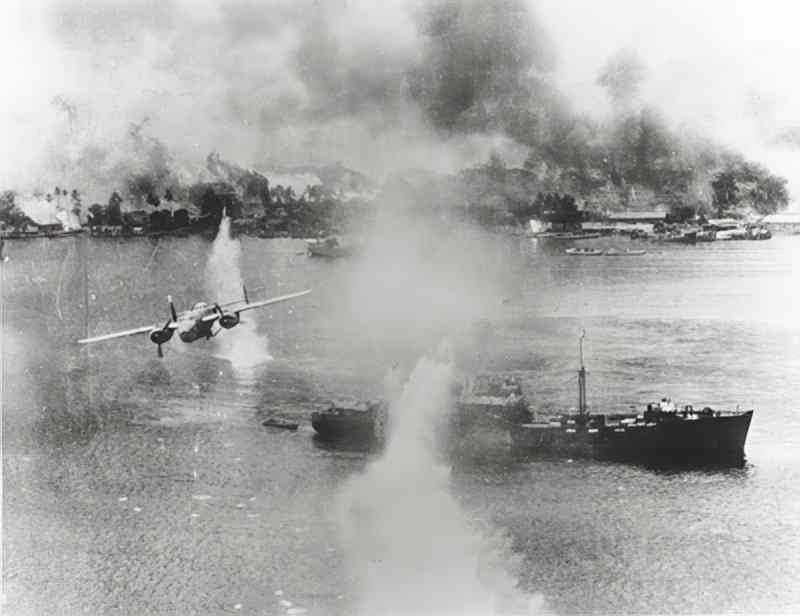 b26 marauder bombing Vintage world war A4 Photo Print