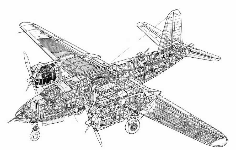 b26marauder cutaway A4 Photo Print