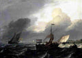 back Small Dutch Vessels Art A4 Photo Print