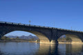 back channel bridge 1980s 1990s A4 Photo Print