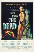 back from dead 01 film star poster A4 Photo Print