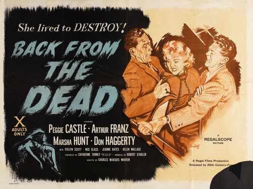 back from dead 02 film star poster A4 Photo Print
