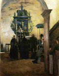 backer Altar in Tanum Church Art A4 Photo Print