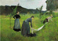 backer Clothes Drying Art A4 Photo Print