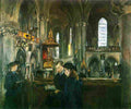 backer Trefoldighets Church Art A4 Photo Print