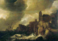 backhuysen the shipwreck Art A4 Photo Print
