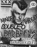 bad brains double o Punk Flyer A4 Photo Print