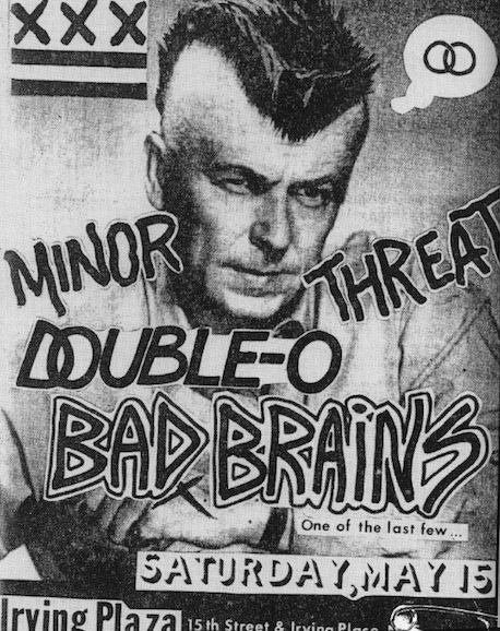 bad brains double o Punk Flyer A4 Photo Print