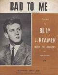 bad to me billy kramer sheet music 166255 A4 Photo Print