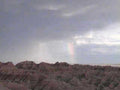 badlands rainbow earth1980s 1990s A4 Photo Print