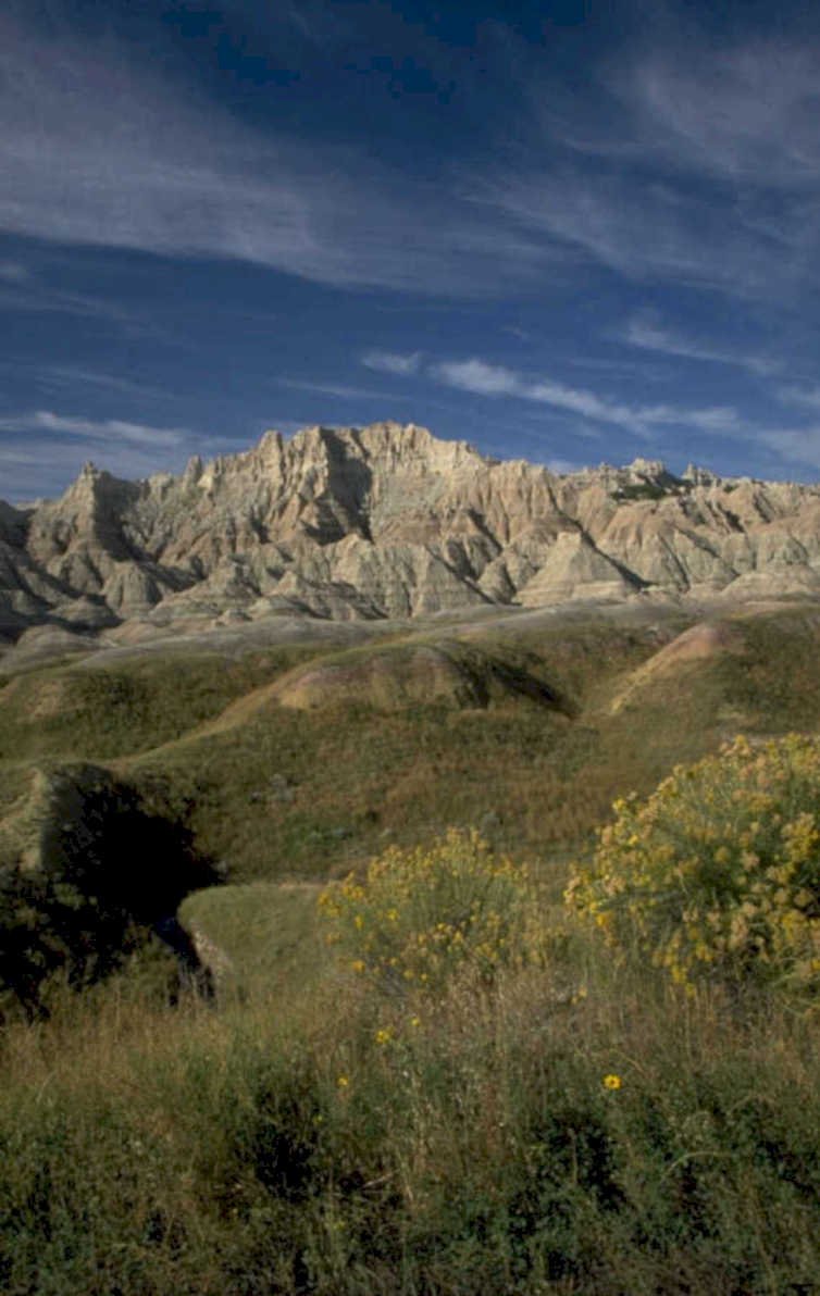 badlands white river 1980s 1990s A4 Photo Print 43