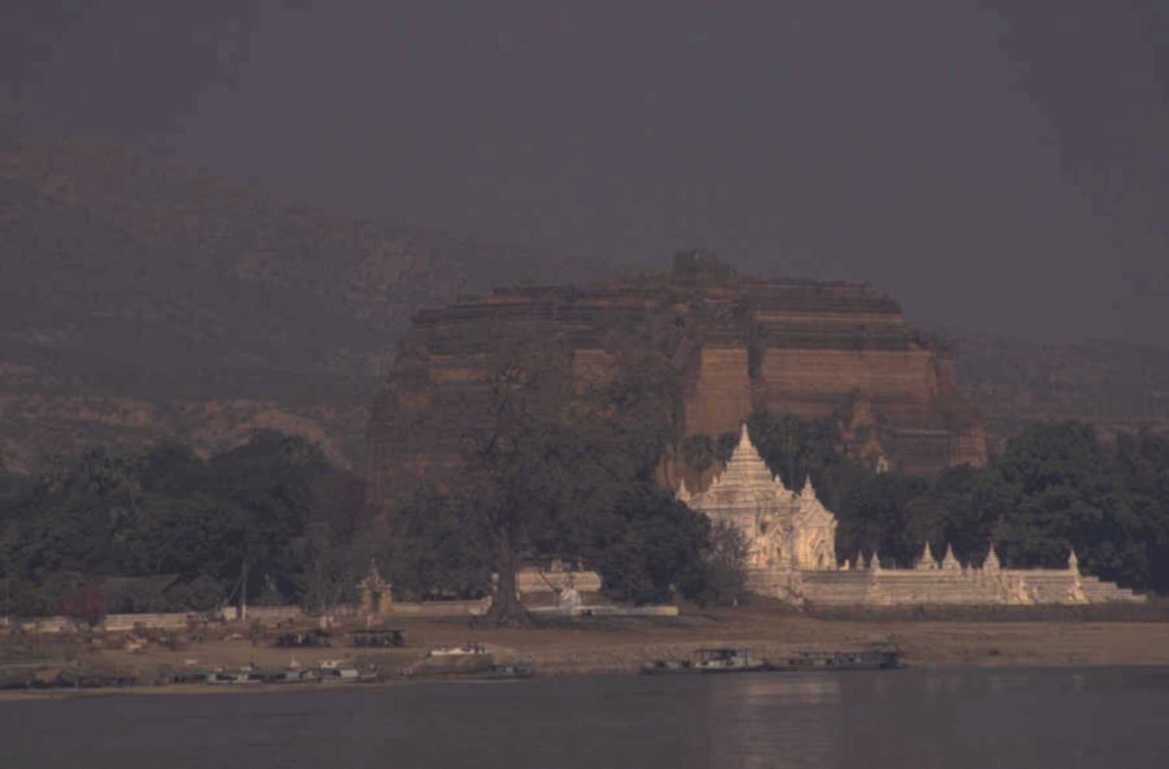 bagan pagoda temple 1980s 1990s A4 Photo Print