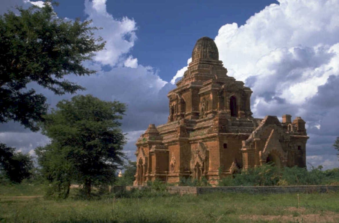 bagan temple redbrick 1980s 1990s A4 Photo Print