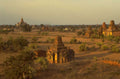 bagan temples golden 1980s 1990s A4 Photo Print