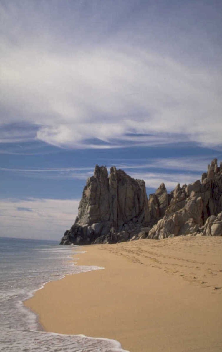 bahia loreto beach 1980s 1990s A4 Photo Print