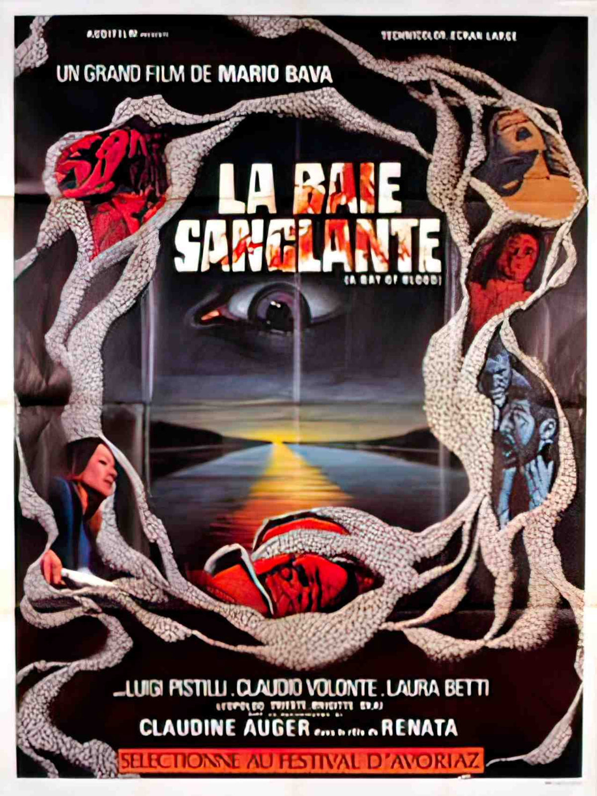 baie sanglante la Advert A4 Photo Print