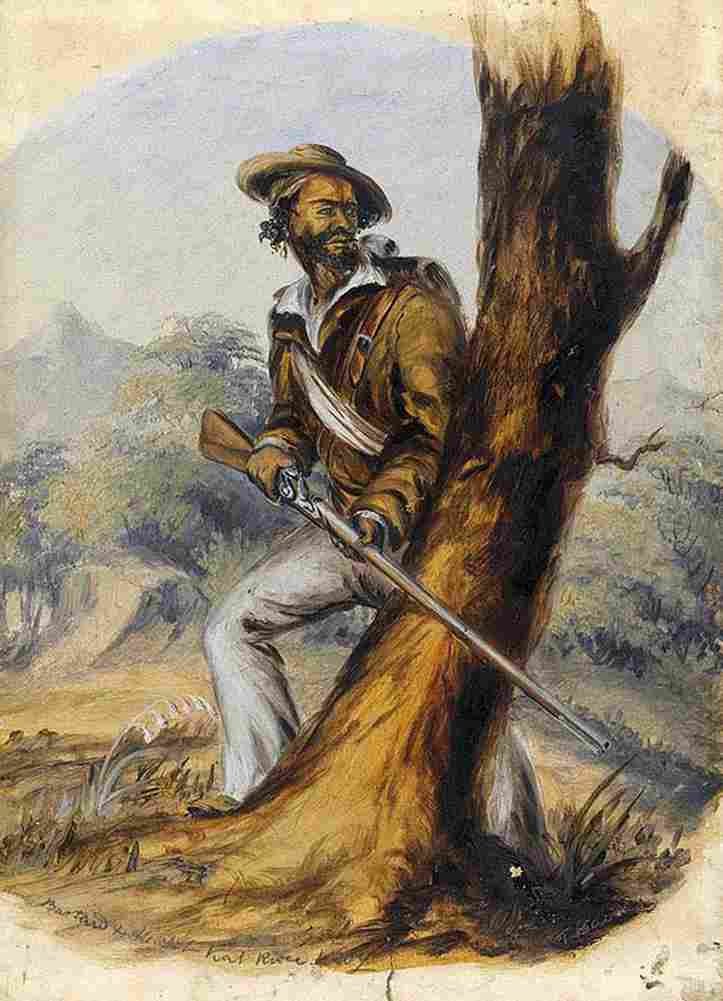 bain Barton Hottentot Kat River Levy Art A4 Photo Print