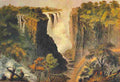 bain Falls from the Western end of the Chasm Art A4 Photo Print
