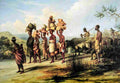 baines kaffirs having made their fortunes leaving the colony Art A4 Photo Print