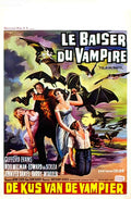 baiser du vampire le belge Advert A4 Photo Print