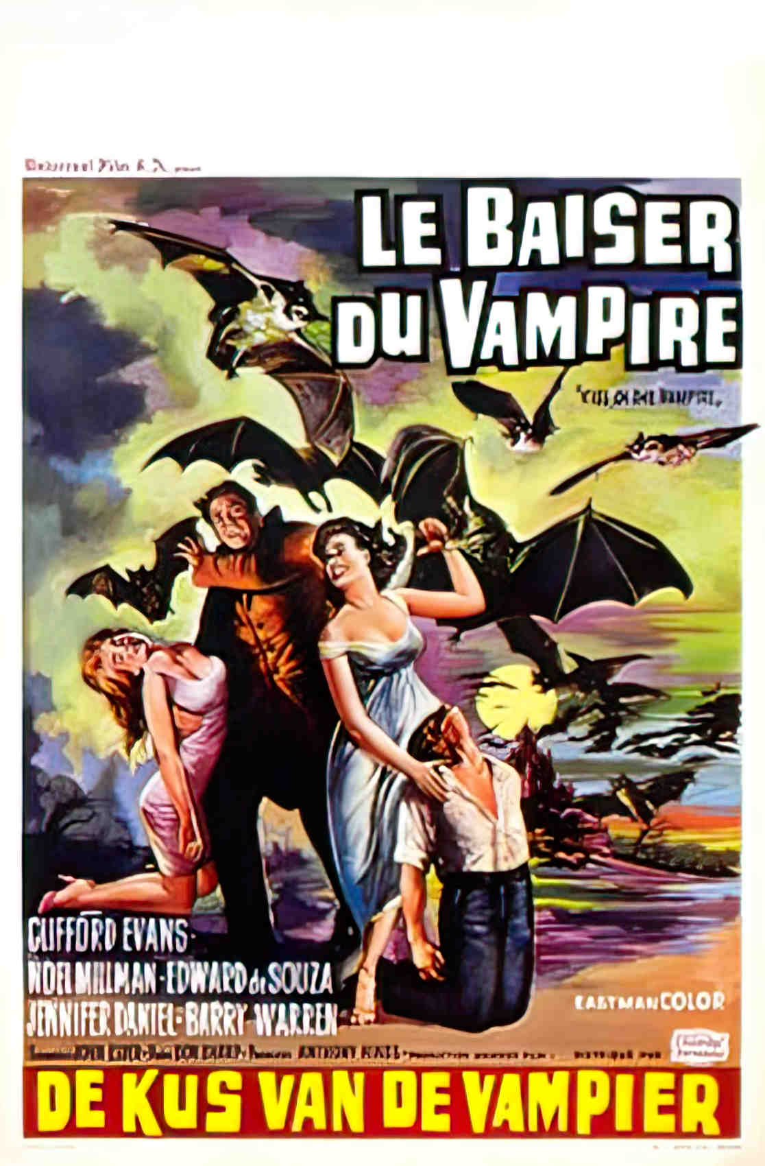 baiser du vampire le belge Advert A4 Photo Print