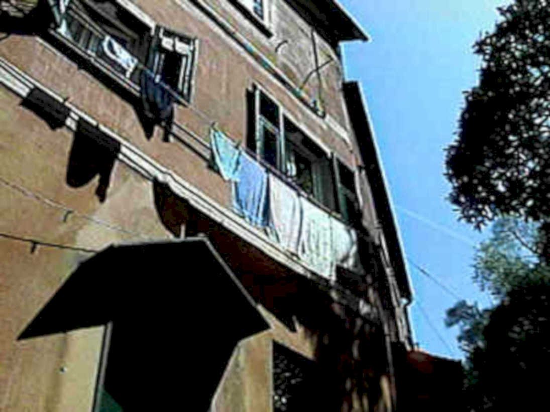 balcony laundry dusk1980s 1990s A4 Photo Print