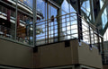 balcony reflection office Vintage A4 Photo Print