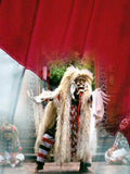 bali kecak dancer Flags1980s A4 Photo Print