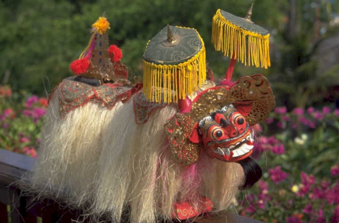 bali mask ekasari 1980s 1990s A4 Photo Print