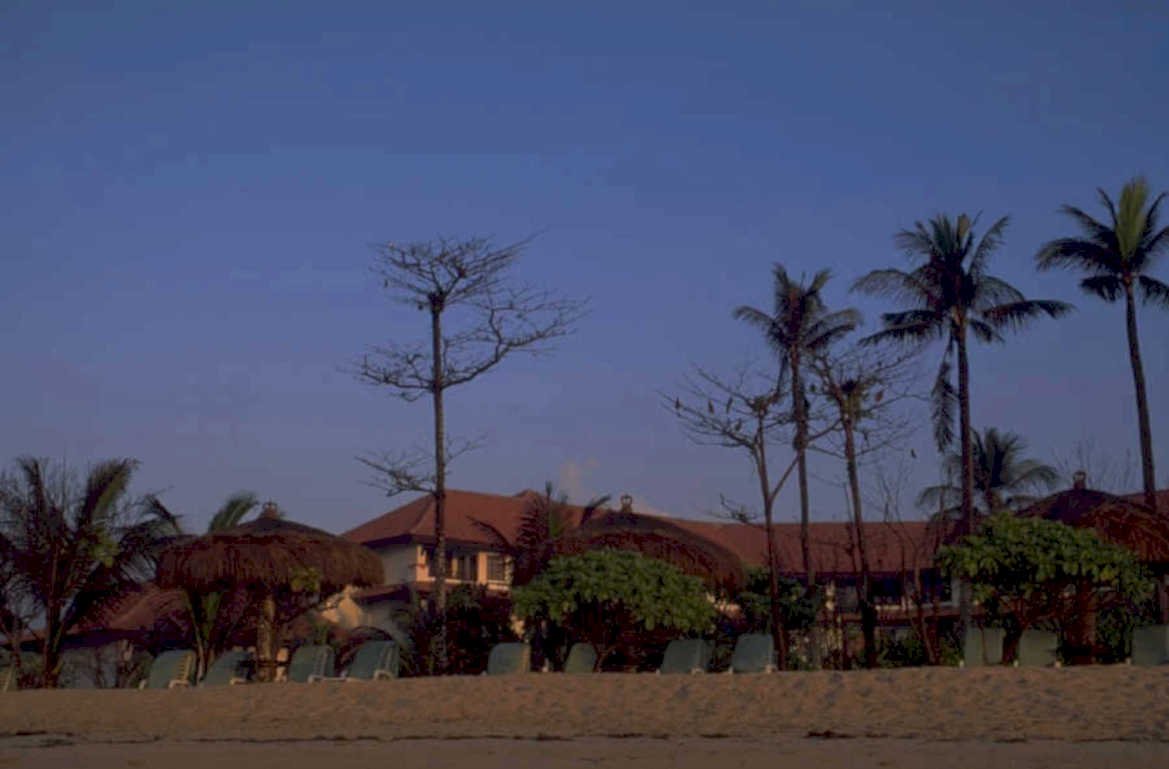 bali sunset beach 1980s 1990s A4 Photo Print