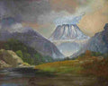 balk Gaustatoppen Art A4 Photo Print