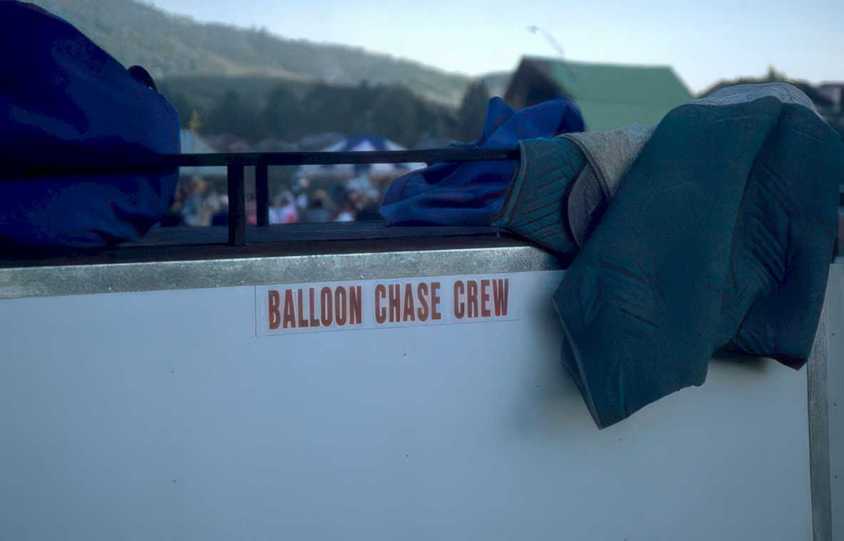 balloon chase crew Vintage A4 Photo Print