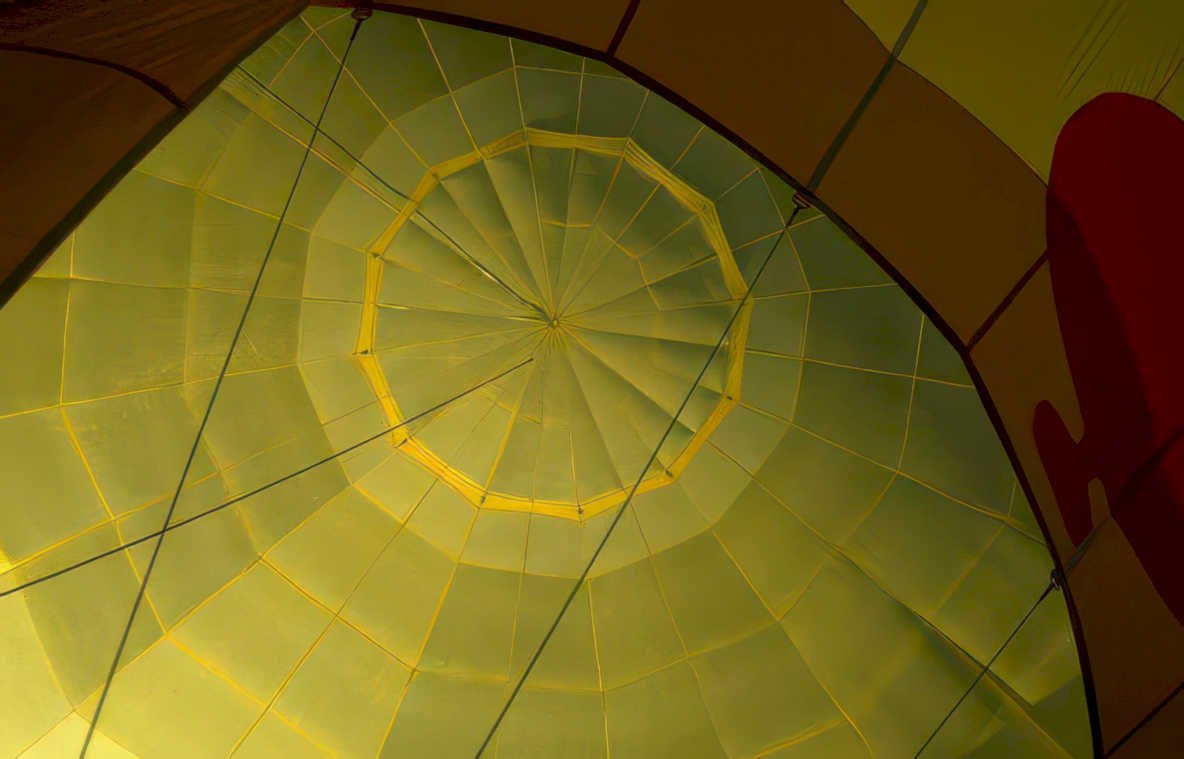 balloon fabric pattern Vintage A4 Photo Print