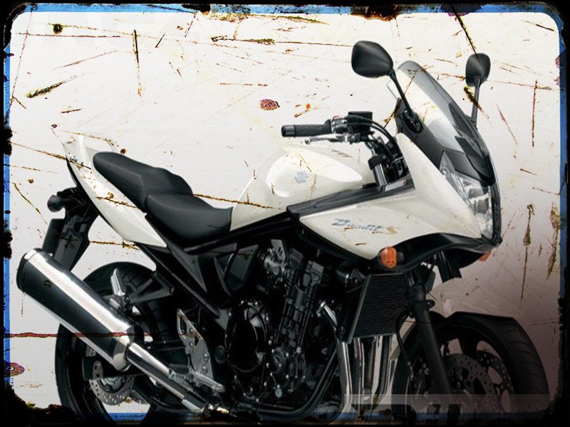 bandit 650s abs Suzuki A4 Photo Print Motorbike Vintage Aged