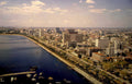 bangkok river city Vintage A4 Photo Print