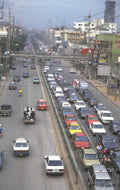 bangkok traffic jam 1980s 1990s A4 Photo Print