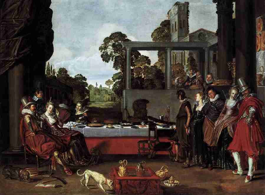 banquet 9 Art A4 Photo Print