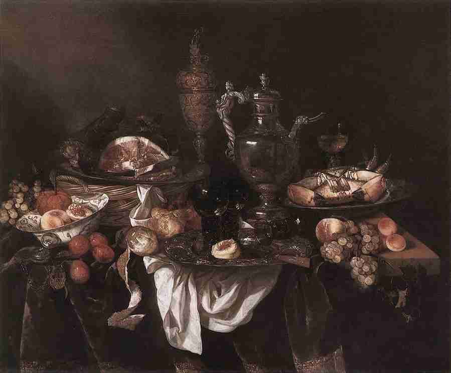 banquet Art A4 Photo Print UK