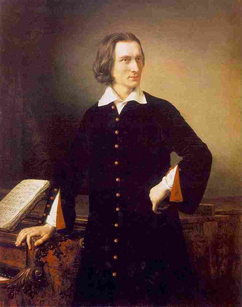 barabas miklos Franz Liszt Art A4 Photo Print