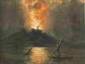 barabas the eruption of the vesuvius Art A4 Photo Print