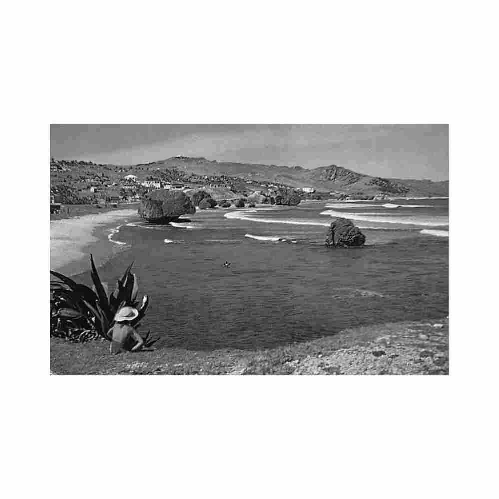 barbados bathsheba east coast barbados publicity committee Vintage A4 Photo Print