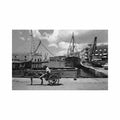 barbados bridgetown careenage old docks c l pitt co Vintage A4 Photo Print