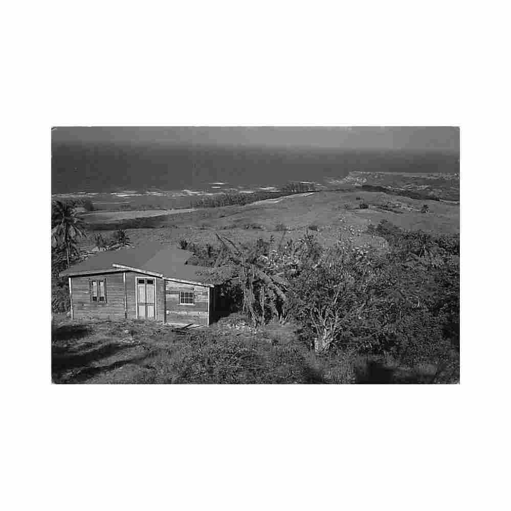 barbados chatel house c l pitt co Vintage A4 Photo Print