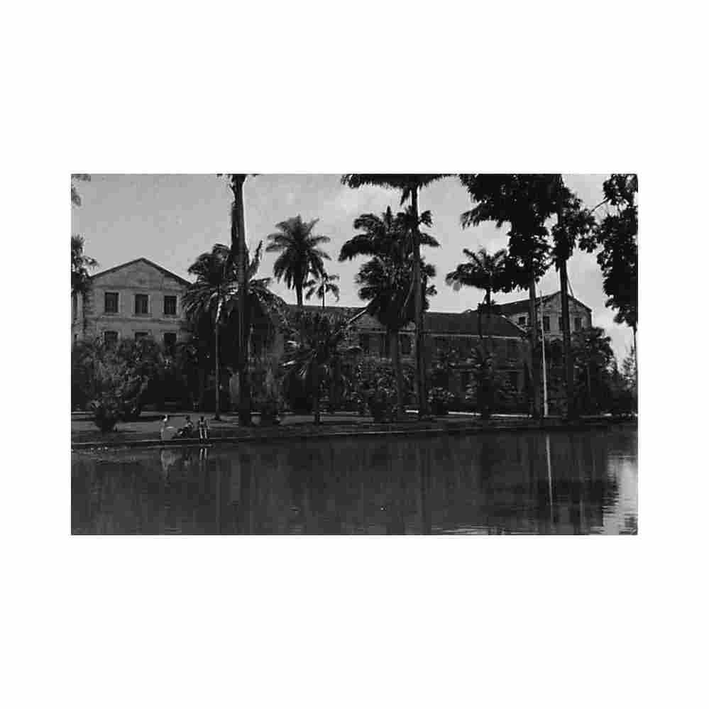 barbados st john codrington college h frisch Vintage A4 Photo Print