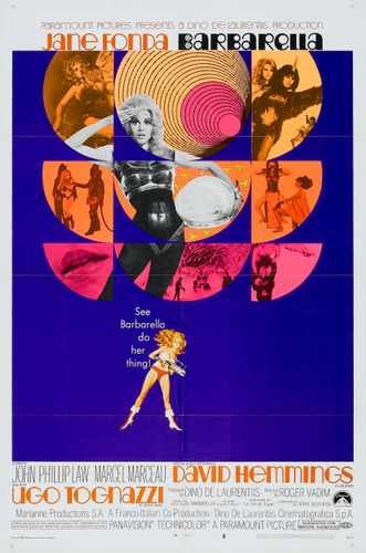 barbarella 03 film star poster A4 Photo Print