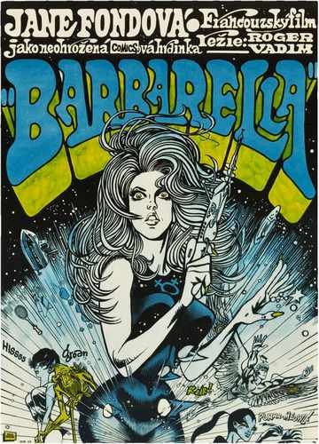 barbarella 08 film star poster A4 Photo Print